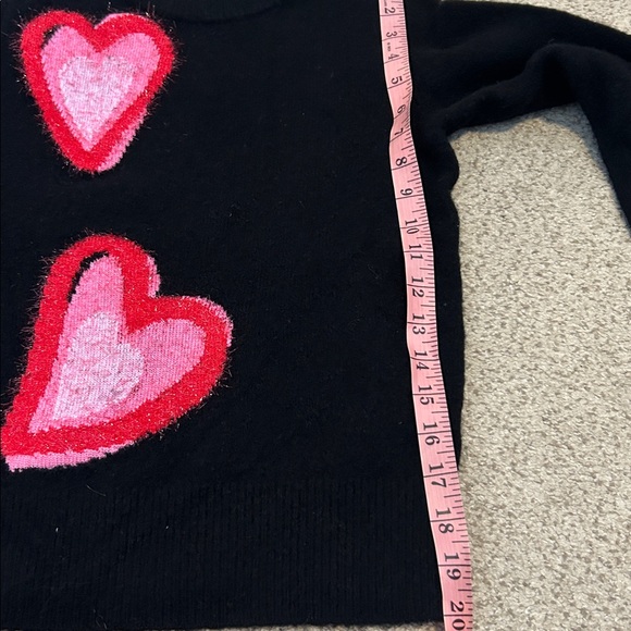 Kate Spade Overlapping Hearts Sweater, XXS - Picture 13 of 14